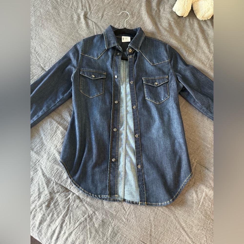 bogner denim shirt